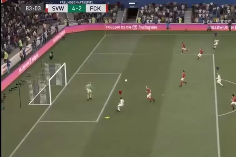 Sieht fast aus wie in echt. 