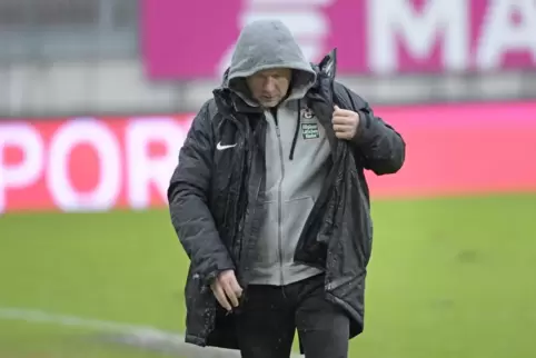 Wurde nach der 0:1-Heimniederlage gegen den SV Wehen Wiesbaden freigestellt: FCK-Trainer Jeff Saibene. 