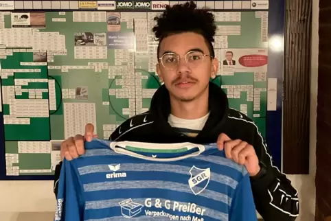 Soll zumindest in dieser Rückrunde das SGR-Trikot tragen: Desmond Joel Young.