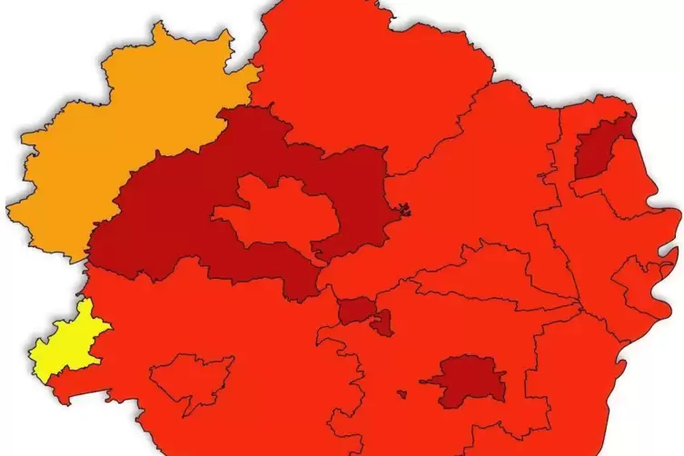 Die Corona-Ampelfarben der Pfalz