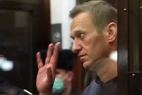 Kreml-Kritiker Alexej Nawalny muss eine mehrjährige Haftstrafe verbüßen.