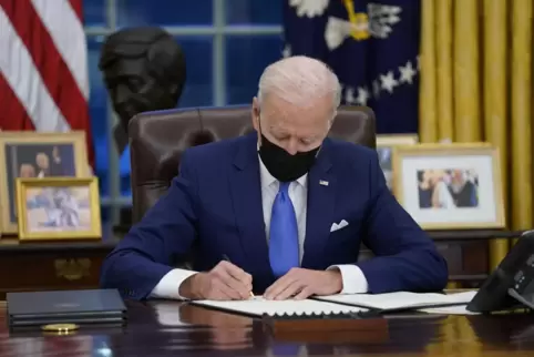 Mit einer Verfügung machte Biden unter anderem die Trennung von Kindern und Eltern rückgängig. 