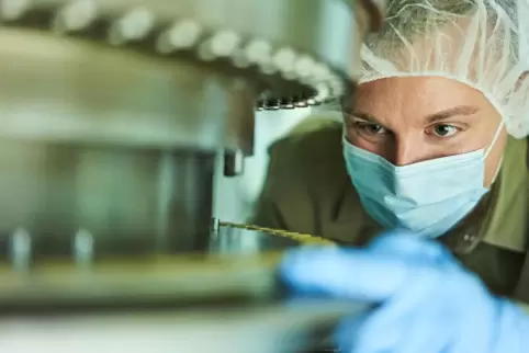 Ludwigshafen ist der zweitgrößte Standort unter den 22 Forschungs- und Produktionsstandorten von Abbvie weltweit, hier ein Blick