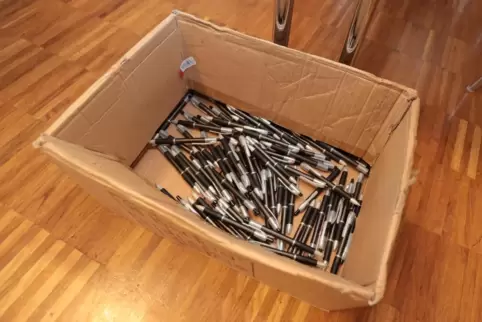 Das Problem mit den Stiften: Die Verwaltungen lösen es unterschiedlich.
