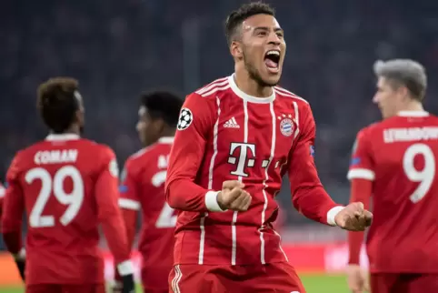 Keine so tolle Idee: Corentin Tolisso vom FC Bayern ließ sich im Lockdown ein Tattoo stechen.