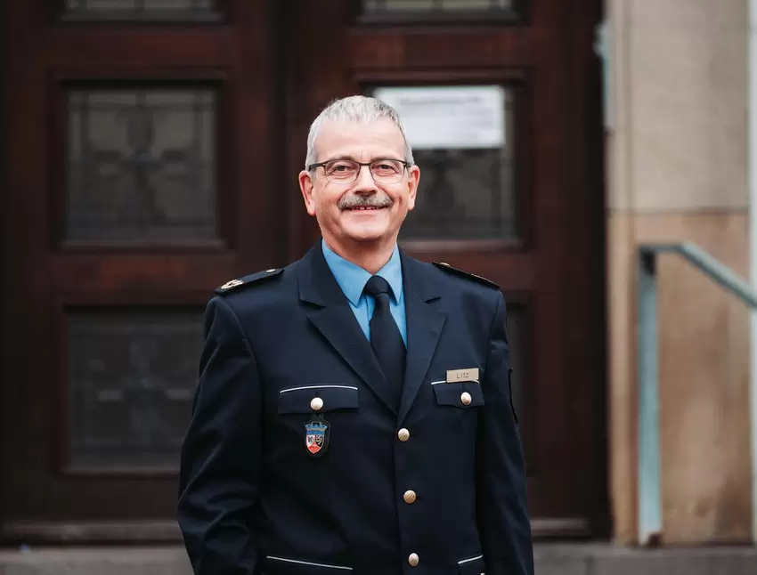 Georg Litz, Präsident des Polizeipräsidiums Rheinpfalz.