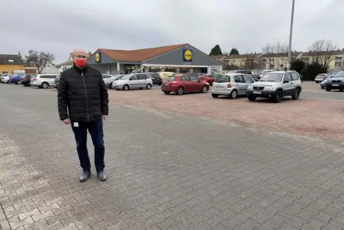 Der Lidl-Parkplatz soll auch künftig als Kerweplatz dienen. 