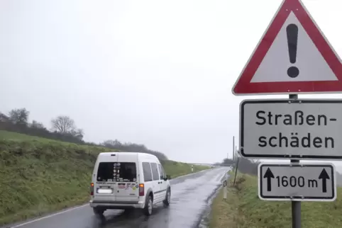Eine Großbaustelle wird im Sommer die Kreisstraße zwischen Föckelberg und Neunkirchen.