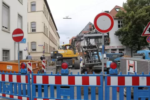 Teil der Kernstadt-Nord-Aufwertung: 2014 wird die Achse Große Himmelsgasse, Armbruststraße, Johannesstraße erneuert.