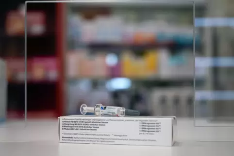 Eine Dosis Grippe-Impfstoff. Sie kostet rund 20 Euro.