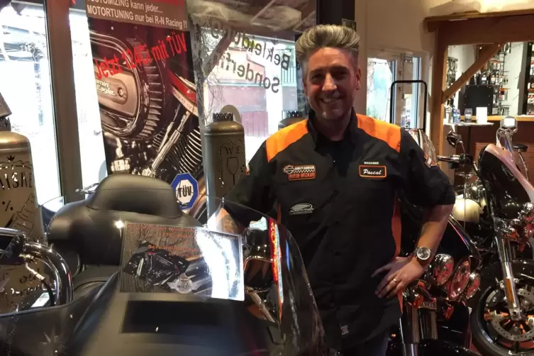 Pascal Vergnaud, Chef von H-D in Ludwigshafen-Ruchheim. 