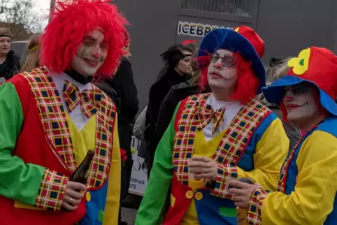 Keine Ausnahmen an Fasnacht: Abstand muss sein. 