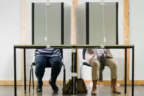 Das geht bei der Landtagswahl 2021 in Rheinland-Pfalz nicht mehr: In den Wahllokalen wird am 14. März ein Mindestabstand von 1,5