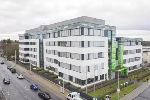 Der Firmensitz von Biontech in Mainz.
