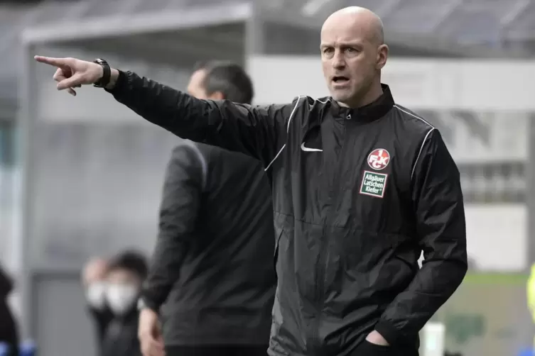 Fordert die Mannschaft und gibt eine klare Richtung vor: der neue FCK-Trainer Marco Antwerpen. 
