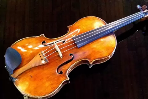 Derzeit Instrument des Missklangs: eine Geige von Giuseppe Guarneri (1666-1740).