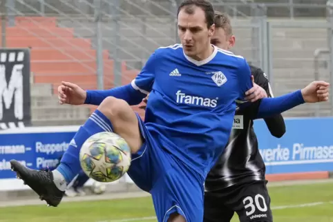 Fällt gegen seinen Ex-Verein Kickers Offenbach aus: FKP-Mittelstürmer Konstantinos Neofytos.