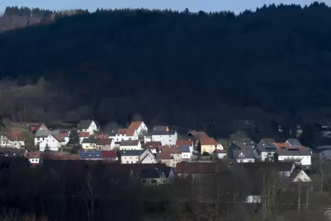 Ortsansicht von Reichweiler. 