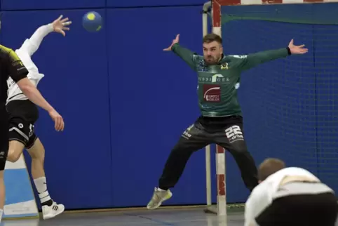 Auch ihn hat der TuS Dansenberg neu verpflichtet: Torwart Nico Klein.