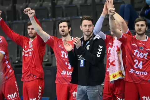 Die Eulen Ludwigshafen um Trainer Ben Matschke wollen am Sonntag auch gegen Aufsteiger TuSEM Essen jubeln. 