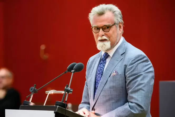 Der rheinland-pfälzische Justizminister Herbert Mertin
