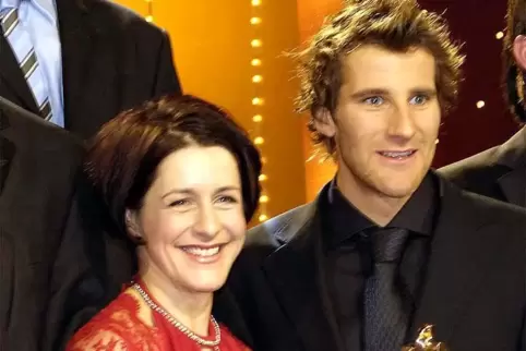 Fachleute auf ihrem Gebiet: Biathletin Uschi Disl und Kombinierer Ronny Handwerker.