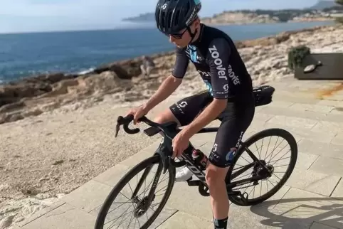 Olé: Martin Salmon unter Spaniens Sonne. 