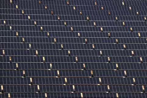 Von dem Solarpark an der Autobahn ist derzeit noch nichts zu sehen. Wann die ersten Platten Energie liefern werden, ist unklar. 