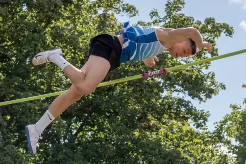 Durch diesen 5,20-Meter-Satz im August in Landau schaffte Nico Fremgen den Sprung ins Feld bei der deutschen Hallenmeisterschaft