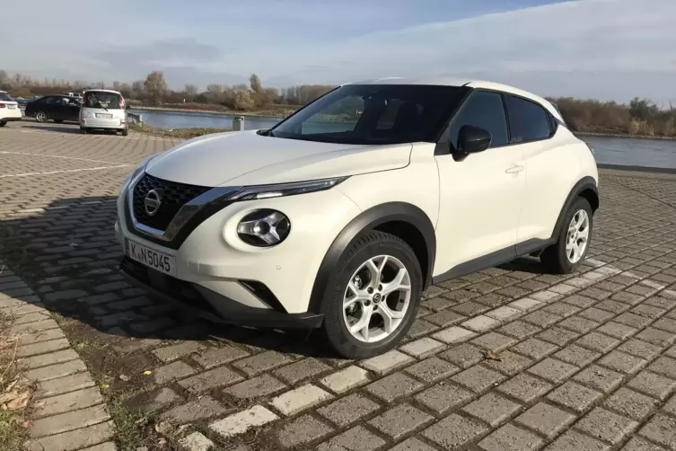 Langweilig sieht der Juke wei&szlig; Gott nicht aus.