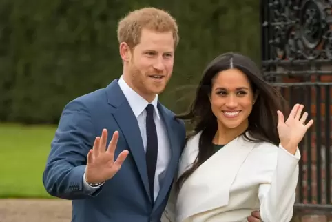 Endgültig nicht mehr im Einsatz für das britische Königshaus: Prinz Harry und seine Frau Meghan. 