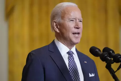 „Amerika ist zurück“: US-Präsident Biden am Freitagnachmittag bei seiner Rede an die Münchner Sicherheitskonferenz.