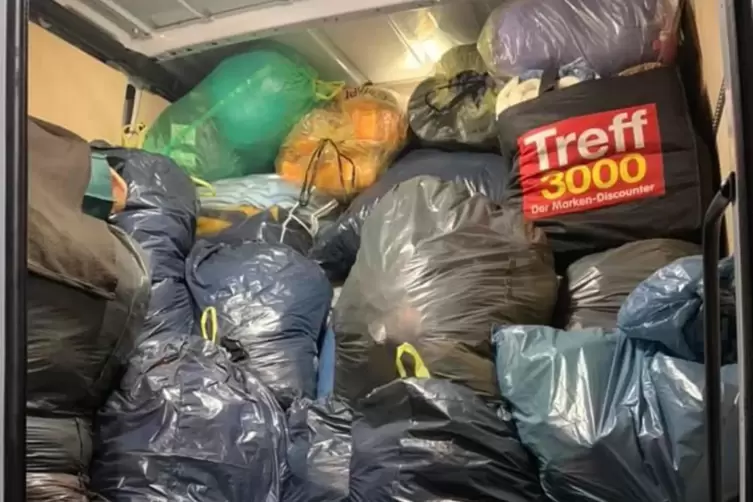 Transport f&uuml;r die Obdachlosenhilfe K&ouml;ln. 