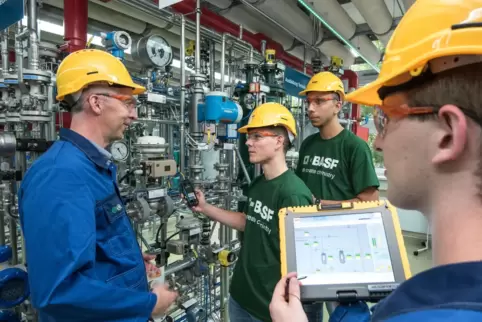 Begehrter Arbeitgeber bei Jugendlichen: die BASF.