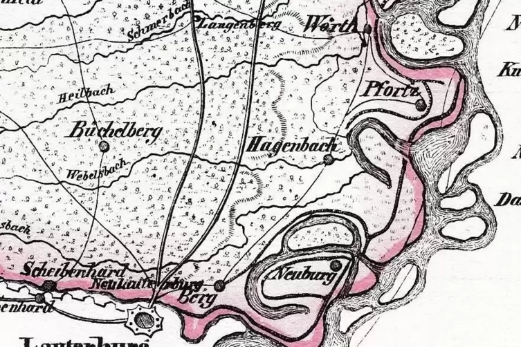 Die Lage der Gemeinde Neuburg in der Grenzregion zum Königreich Frankreich und zum Großherzogtum Baden, ermöglichte es der Trick