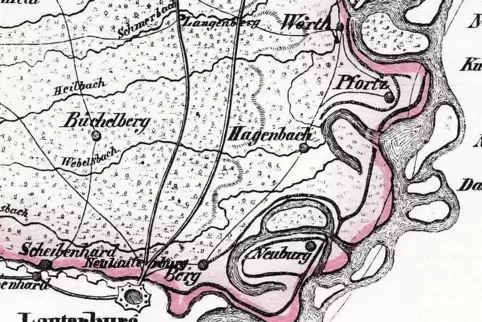 Die Lage der Gemeinde Neuburg in der Grenzregion zum Königreich Frankreich und zum Großherzogtum Baden, ermöglichte es der Trick