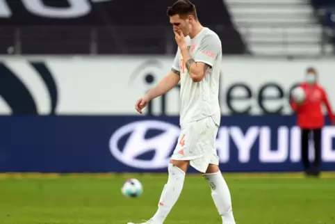 Enttäuscht: Niklas Süle.