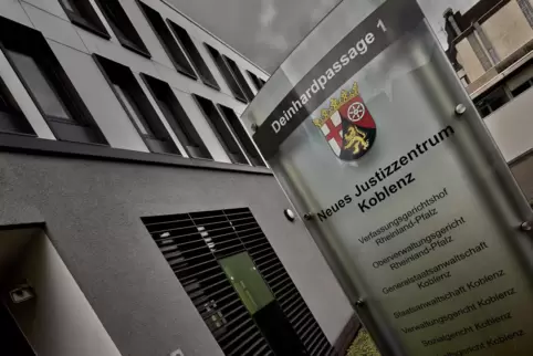 Der Sitz des Verfassungsgerichtshofes Rheinland-Pfalz in Koblenz. 