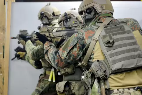 Elitetruppe der Bundeswehr: Soldaten des KSK.