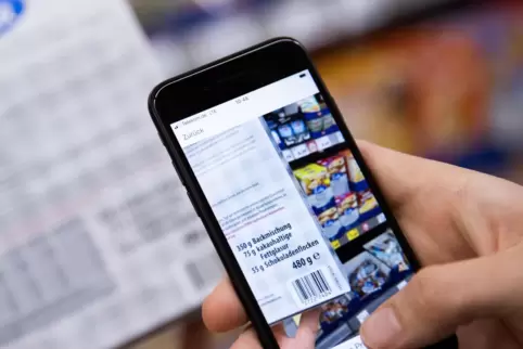  Mit der Scan&Go App können Nutzer ihre Einkäufe bereits während des Einkaufens im Markt scannen und am Ende bargeldlos bezahlen