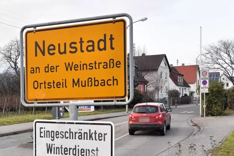 Nach RHEINPFALZ-Information war der Tatort in Mußbach.
