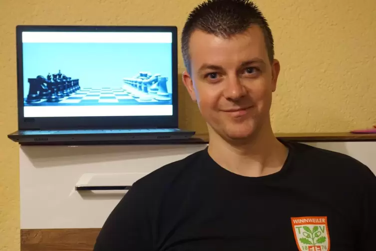 Vermisst die Normalit&auml;t im Verein: Tobias Wendt, Vorsitzender beim TV Winnweiler.