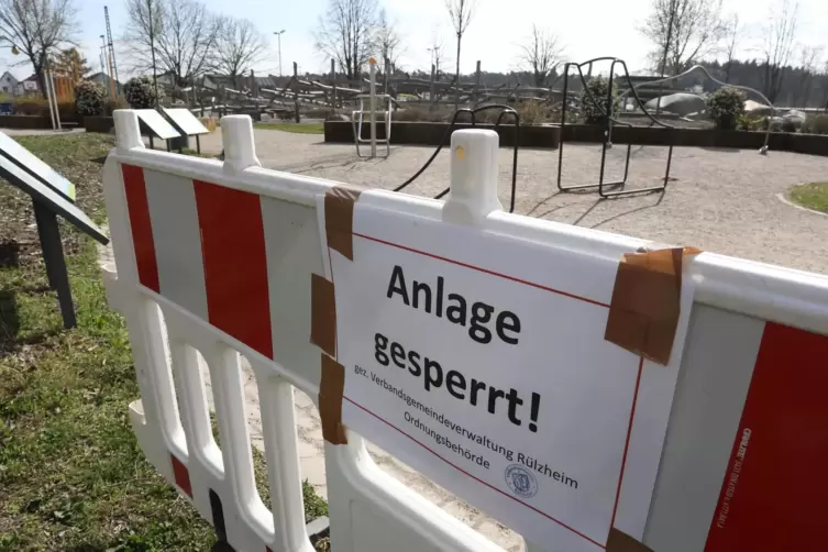 Seit vergangenen Jahr wegen der Pandemie gesperrt: die alla-Hopp-anlage in Rülzheim. 