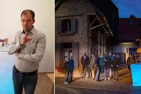 Wäre mit seinem Dubbe-Dialog lieber draußen statt nur im Internet: Landtagskandidat Martin Brandl.