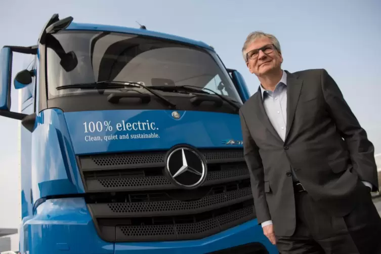 Informiert über die künftigen Pläne: Daimler-Trucks-Chef Martin Daum. 