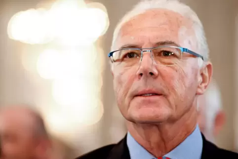 Muss kein Verfahren mehr fürchten: Franz Beckenbauer.