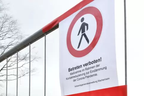 Am Wochenende vorerst zu: die Pumptrack-Anlage.