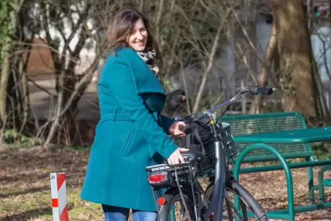 Geht mit Freude die neue Aufgabe an: Klimaschutzmanagerin Maria Räch.
