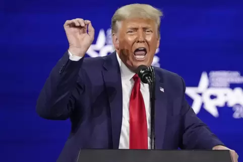 Donald Trump behauptet weiterhin, er habe die Wahl nicht verloren.