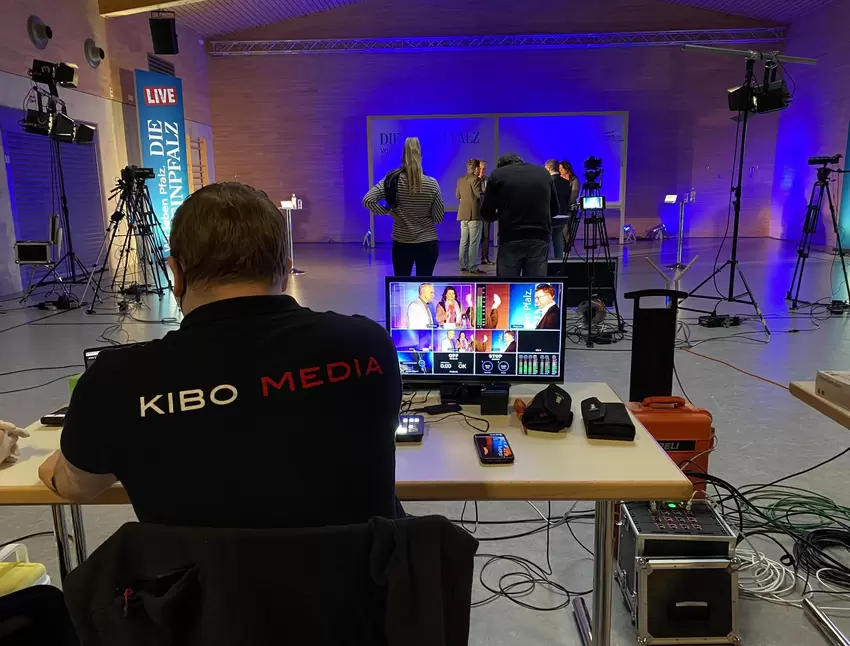 Das Team von Kibo Media sorgt für scharfe Bilder.